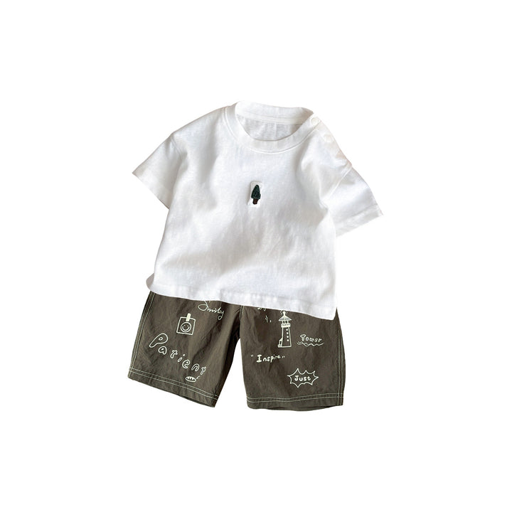 Kids Cardigan and Shorts Set
