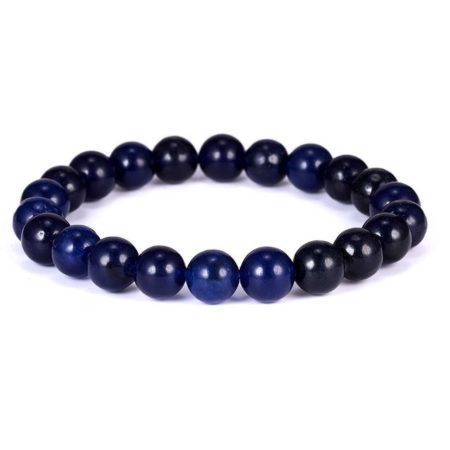 Tiger Eye Natural Lava Stone Chakra Yoga Beads Bracelets for Women Men Power Charm Bracelet Fashion Jewelry Accessories