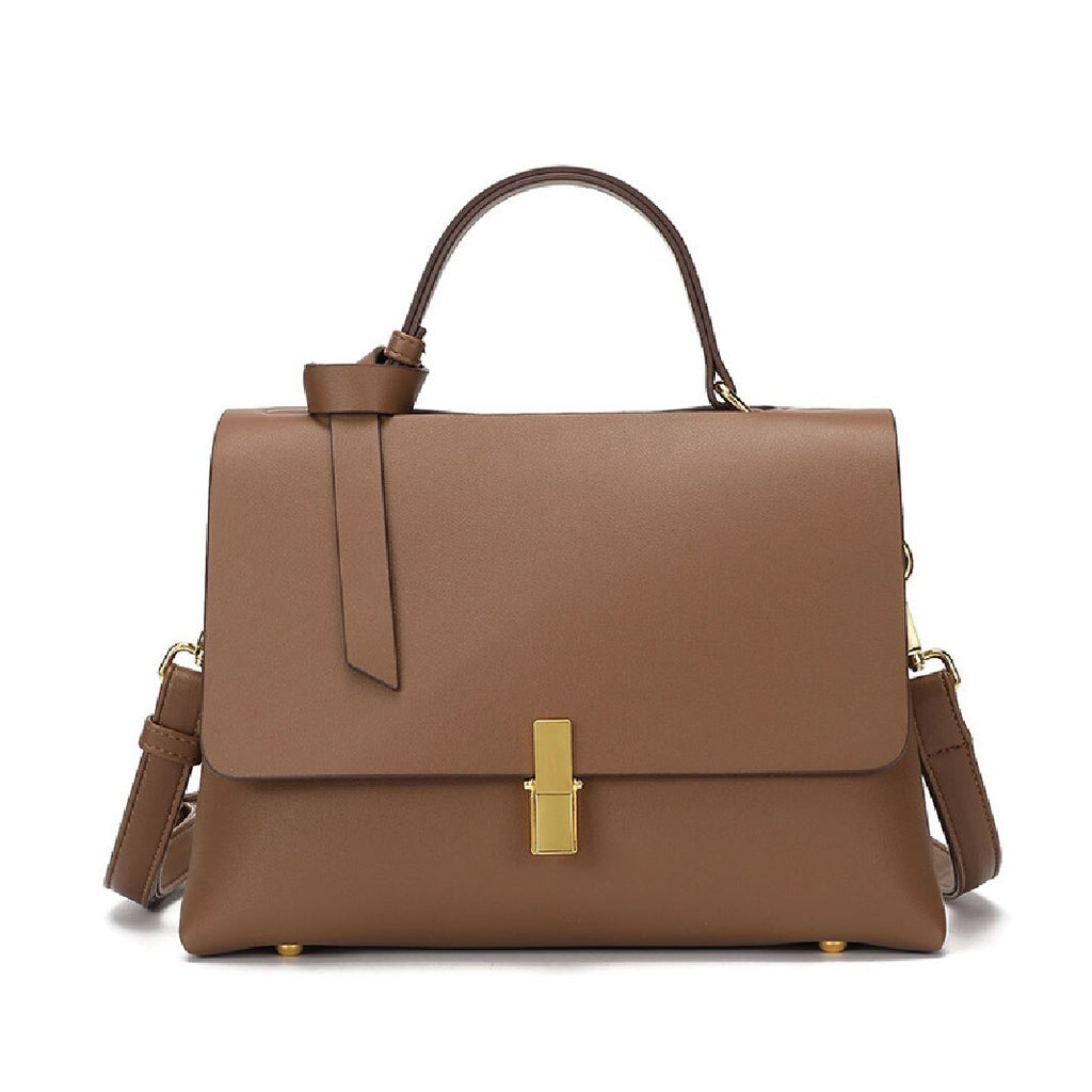 retro large capacity women's shoulder bag