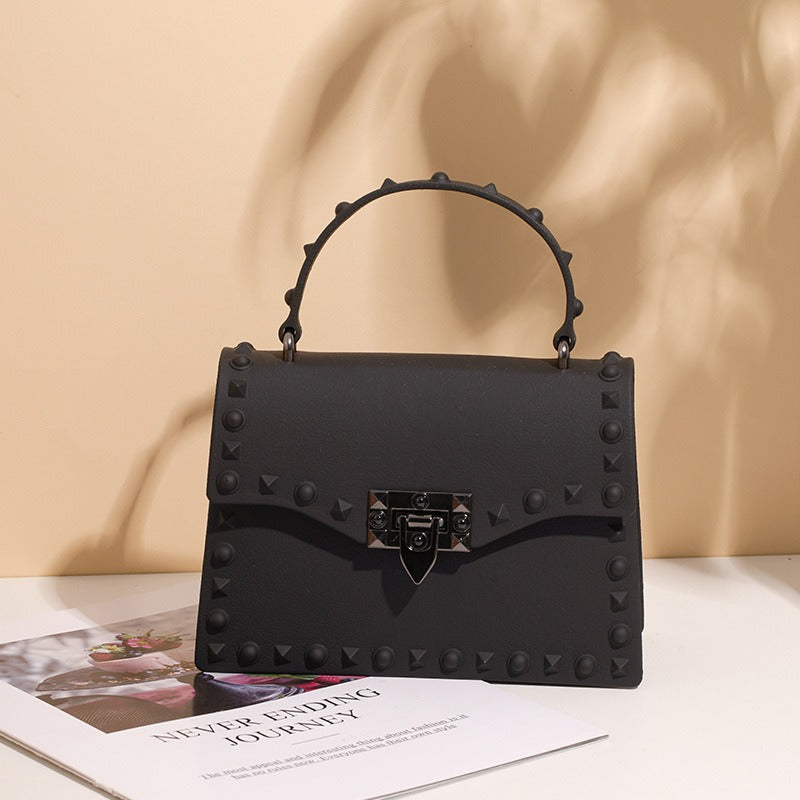 mini PVC jelly chain shoulder bag