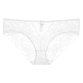 Mid-Waist Lace Triangle Briefs