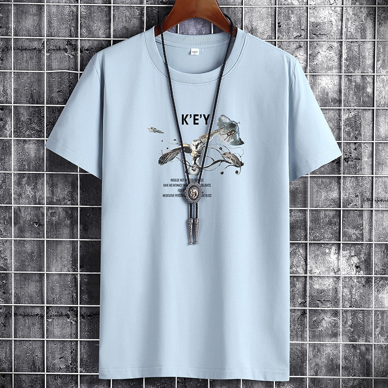 New T Shirt for Men Clothing Fashion Sport Hip Hop Tshirt Couple Clothes Gym T Shirts for Women Female S-6XL