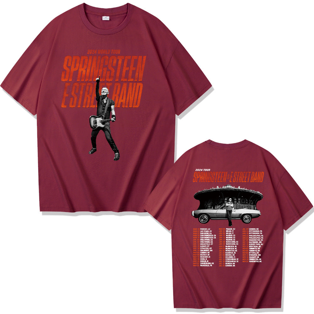 Bruce Springsteen and E Street World Tour Short Sleeved