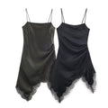 Top Camisola de Renda Irregular