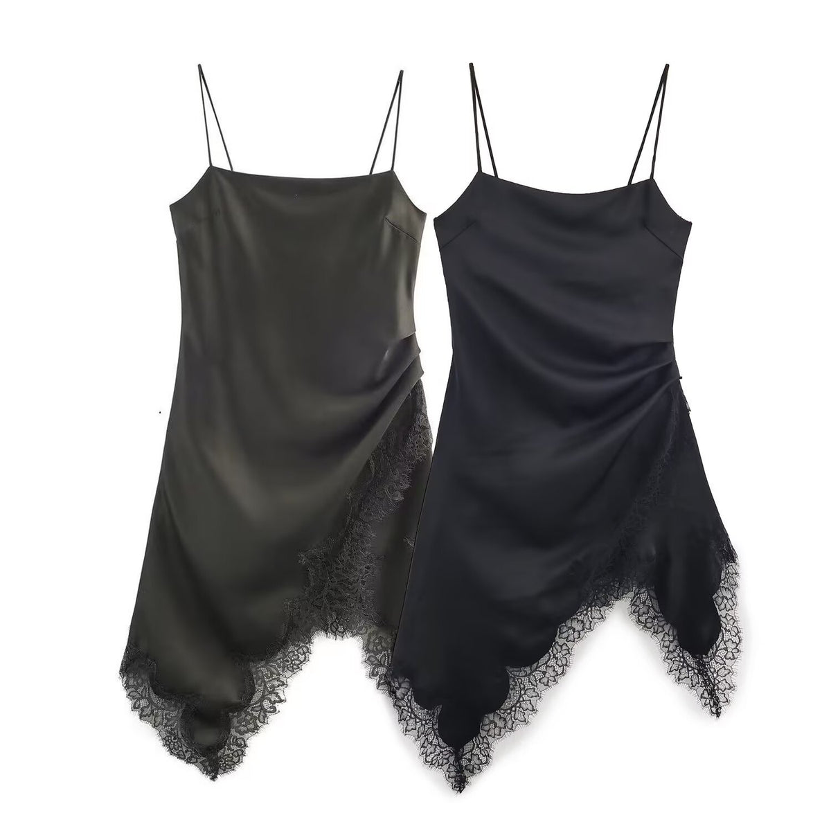 Top Camisola de Renda Irregular