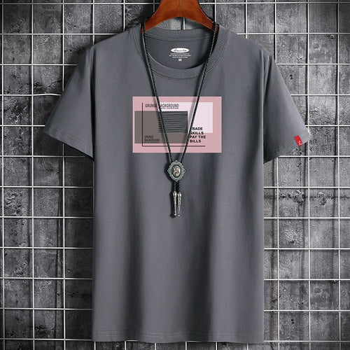 Black oversized O-neck fitness T-shirt