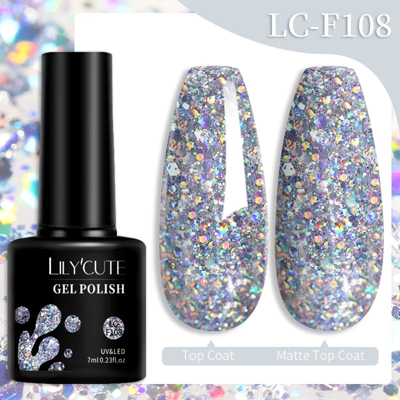 129 Colors 7ML Nail Gel Polish Nail Supplies Vernis Semi Permanent Nail Art Manicure Soak off LED UV Gel Nail Varnishes