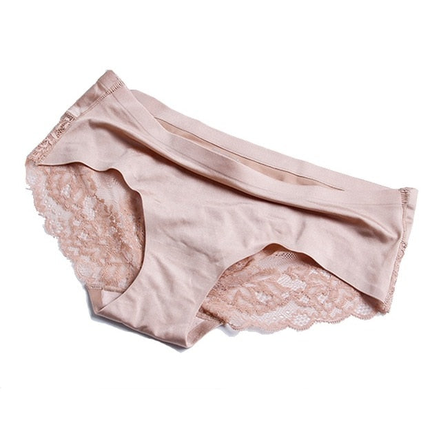 seamless lace women's briefs