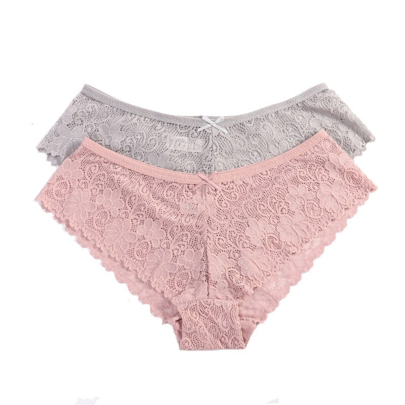 3-Pack Lace Briefs
