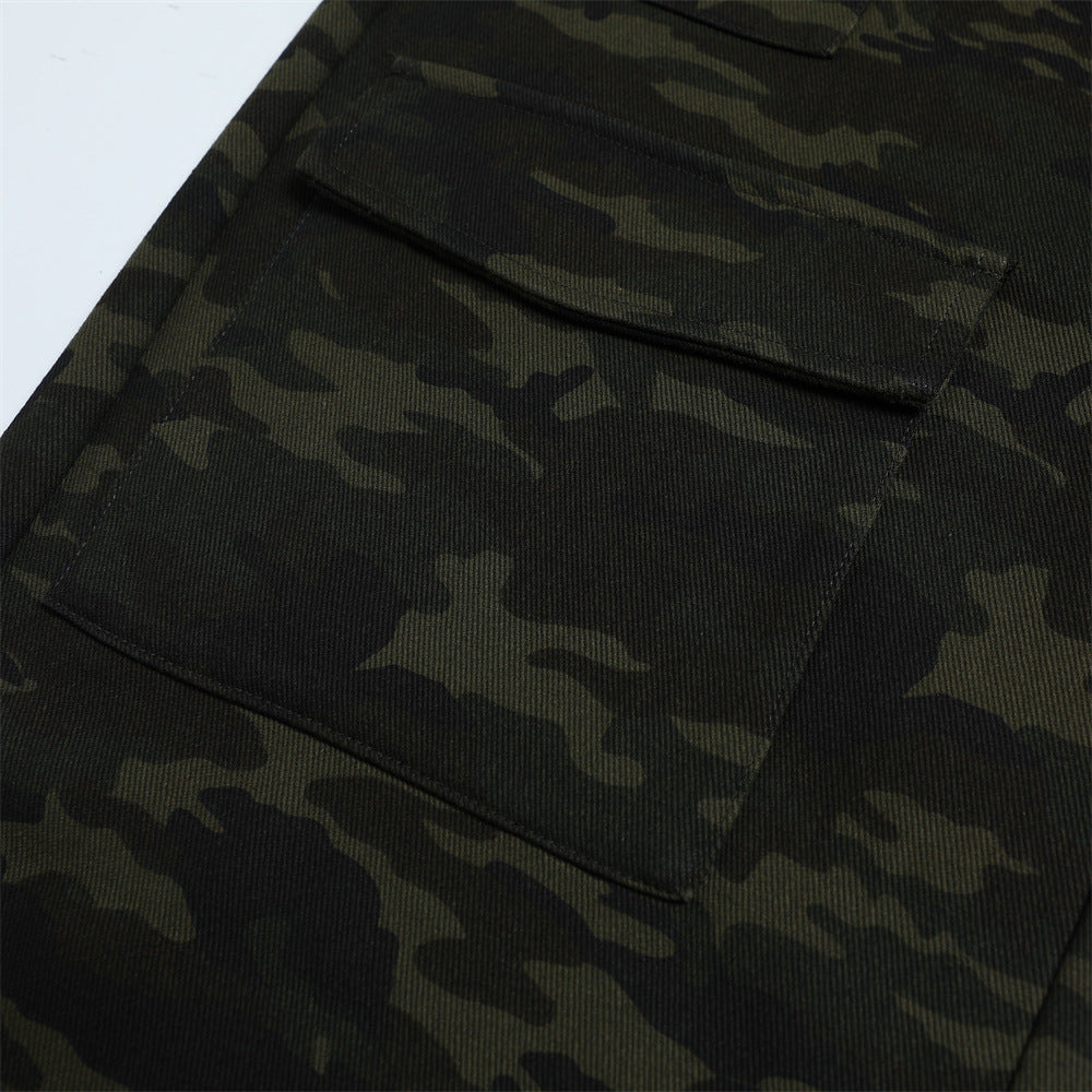 Camouflage workwear pants for men.