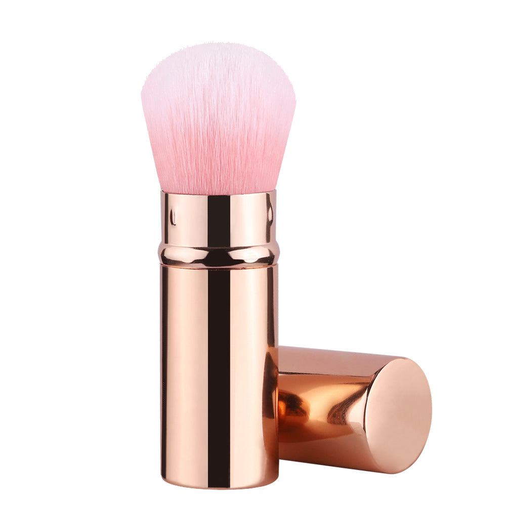 Portable makeup brush telescopic