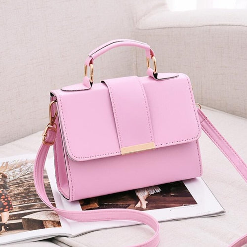 PU flap crossbody shoulder bag small