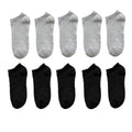 Socks Men And Women Solid Color Boat Socks Spring...