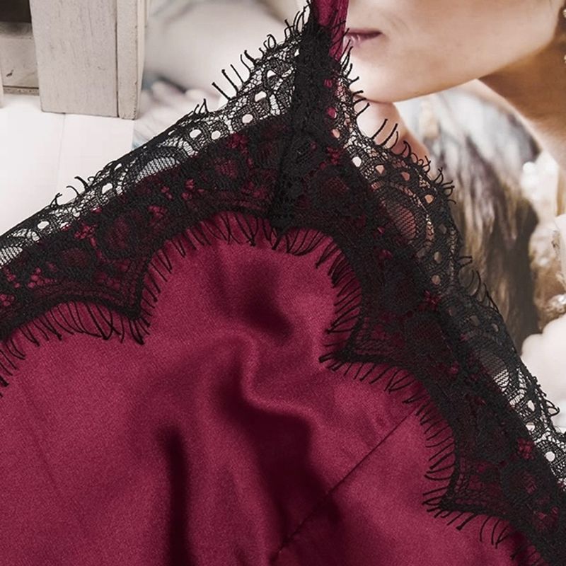 Lace V-Neck Nightgown