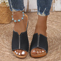 Open Toe Wedge Sandals