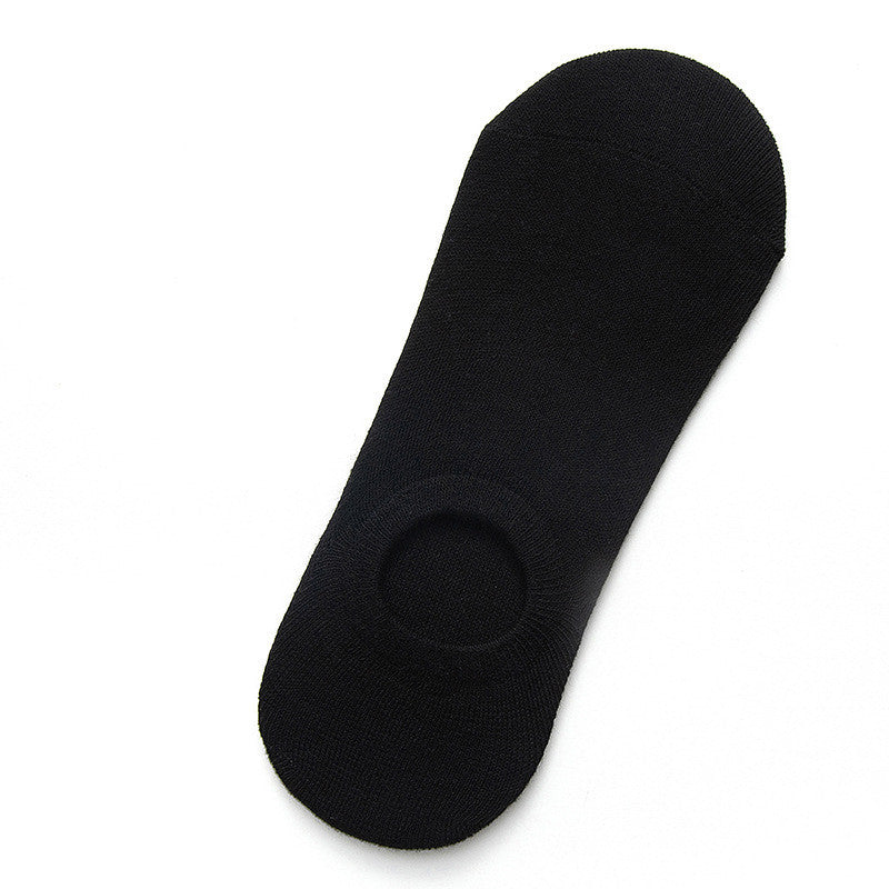 Socks Men And Women Solid Color Boat Socks Spring...