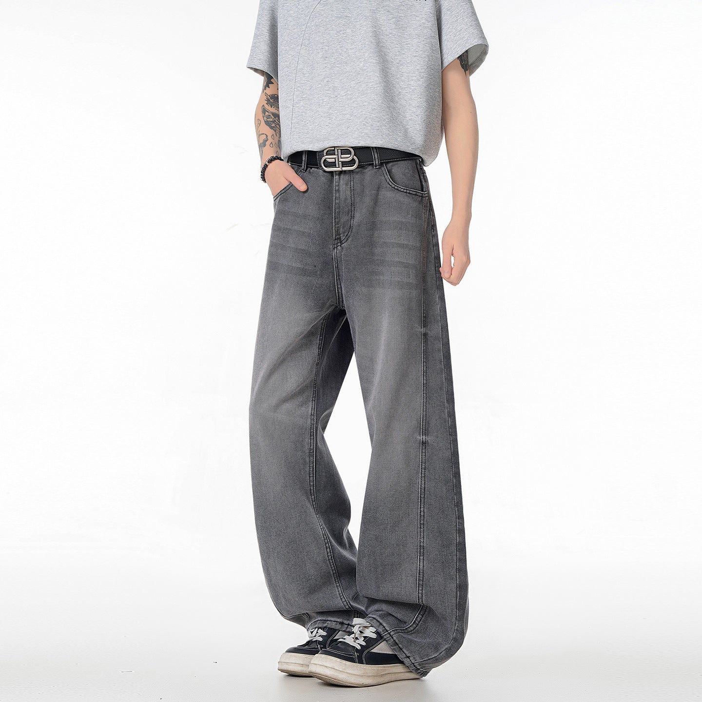 Wide Leg Jeans for Men.