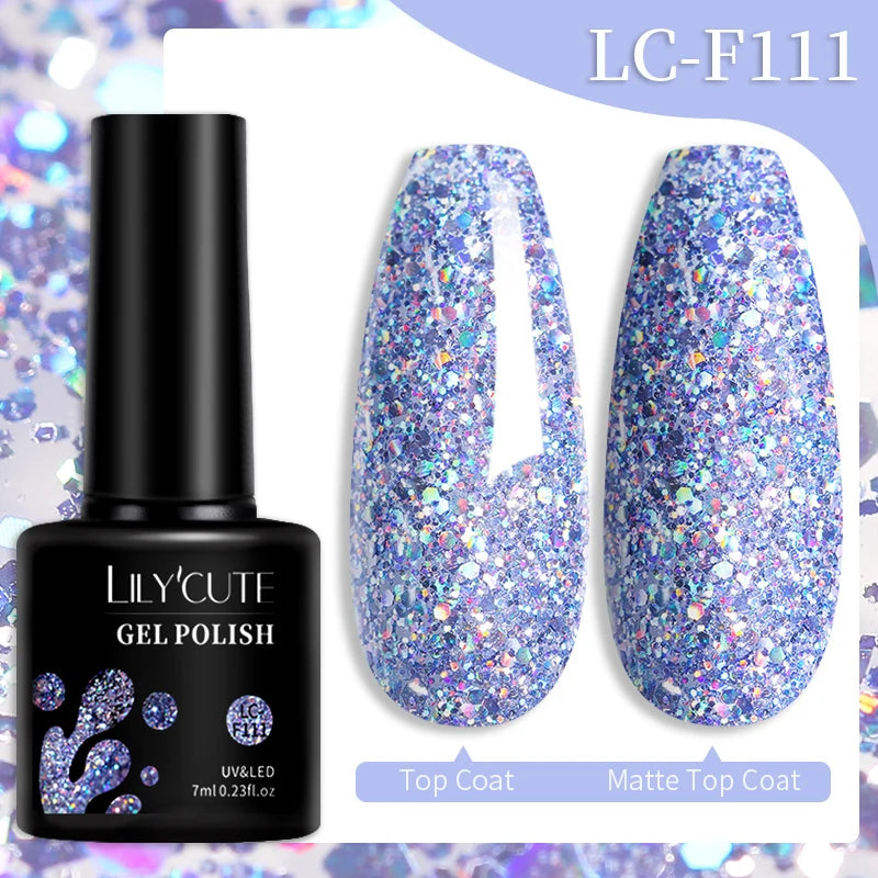 129 Colors 7ML Nail Gel Polish Nail Supplies Vernis Semi Permanent Nail Art Manicure Soak off LED UV Gel Nail Varnishes