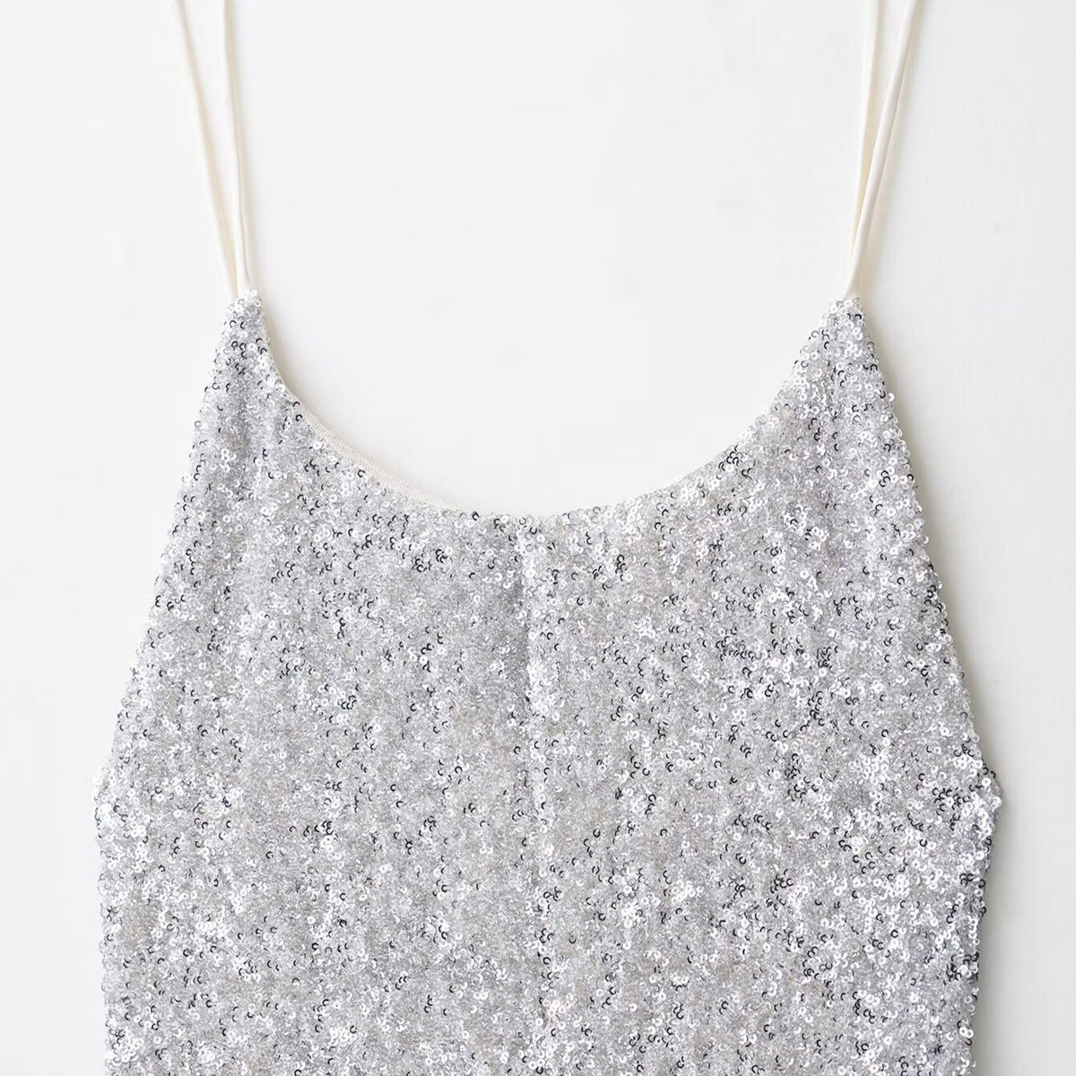 Bead Embellished Lingerie Dress