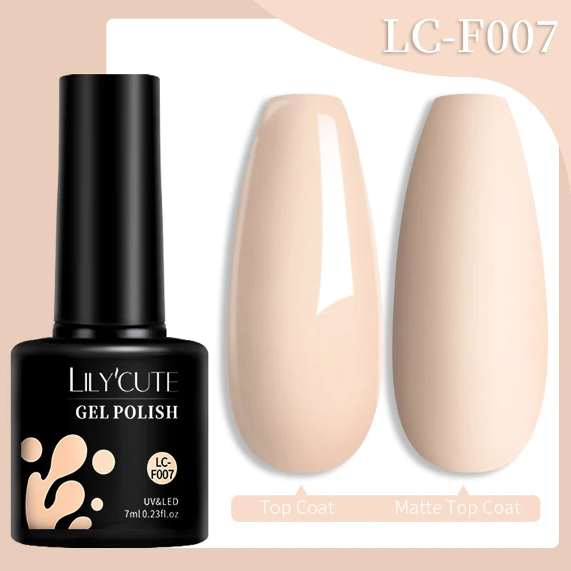 129 Colors 7ML Nail Gel Polish Nail Supplies Vernis Semi Permanent Nail Art Manicure Soak off LED UV Gel Nail Varnishes