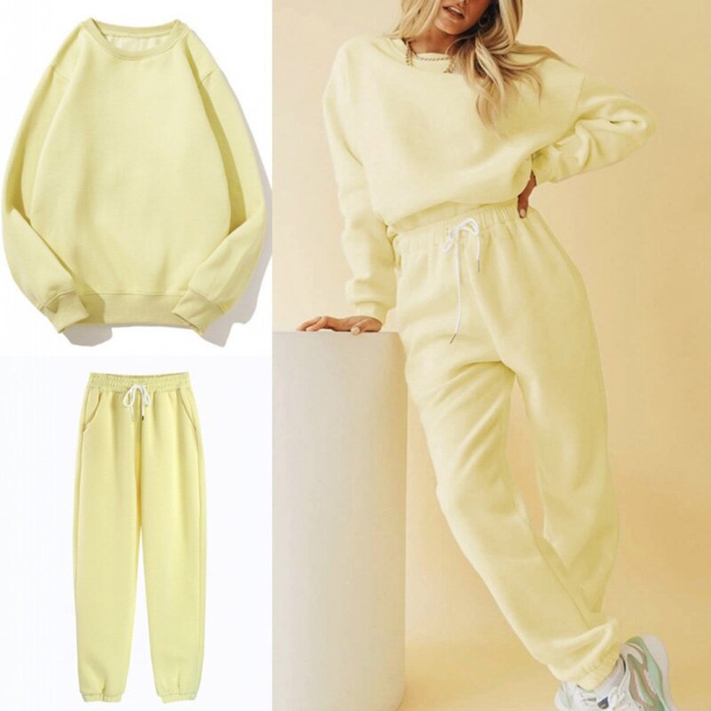 Fleece Hoodie and Pants Set