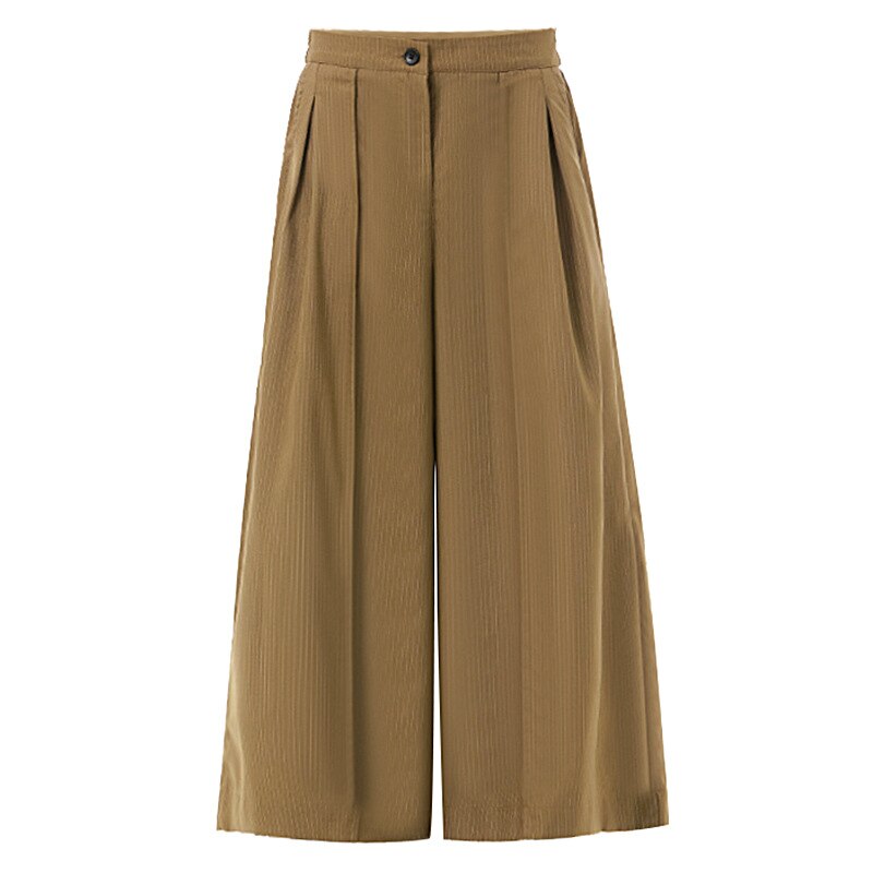 Pantalon Décontracté Uni pour Femme
