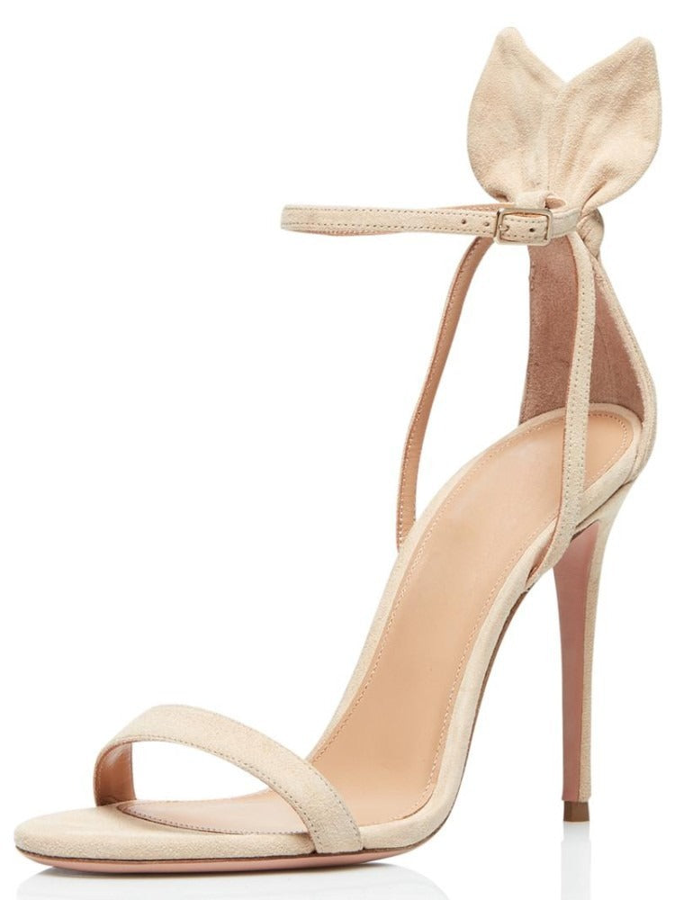 European and American Fashion Sandals, Thin Heeled Rabbit Ear Womens Shoes