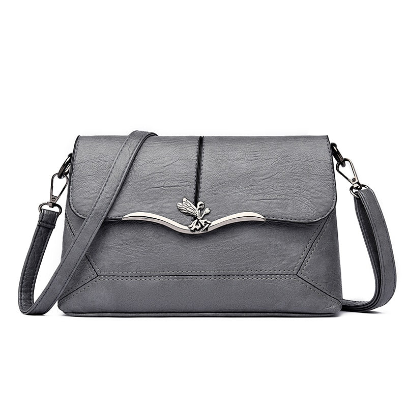 soft leather small crossbody tote