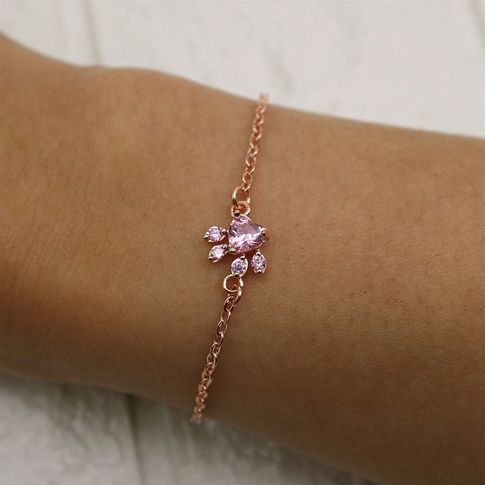 New Fashoin Bracelet Jewelry Tassut Cat Dog Paw Claw Lovely Animal Bracelets for Women pulseras