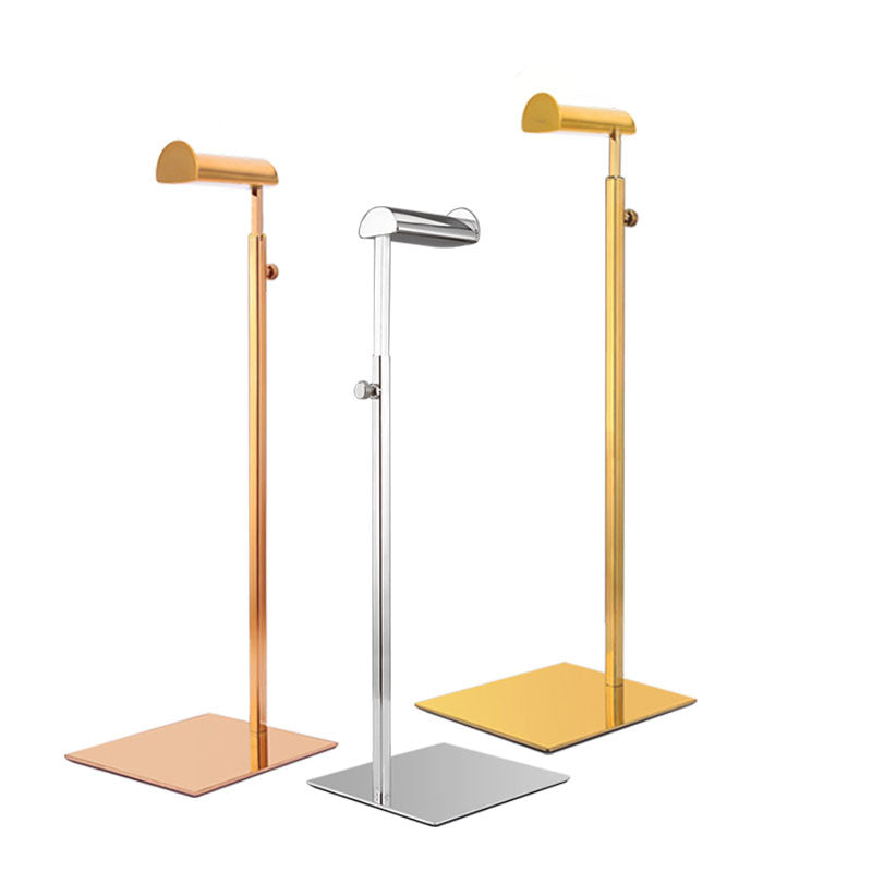 stainless steel hanging bag display rack