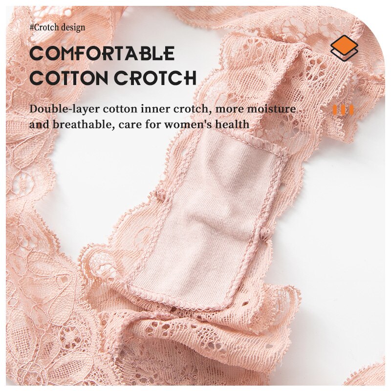 women's lace thong T-back underwear