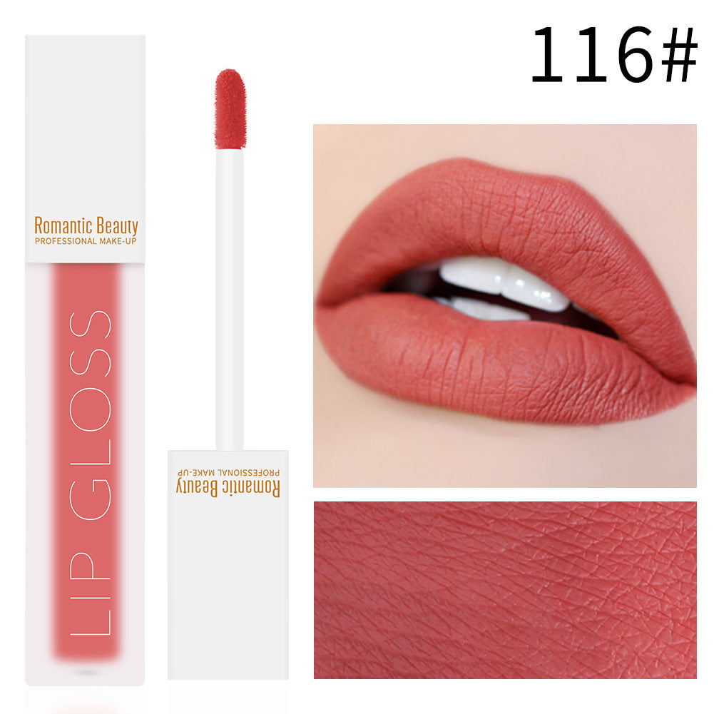 tube of velvet matte lip glaze
