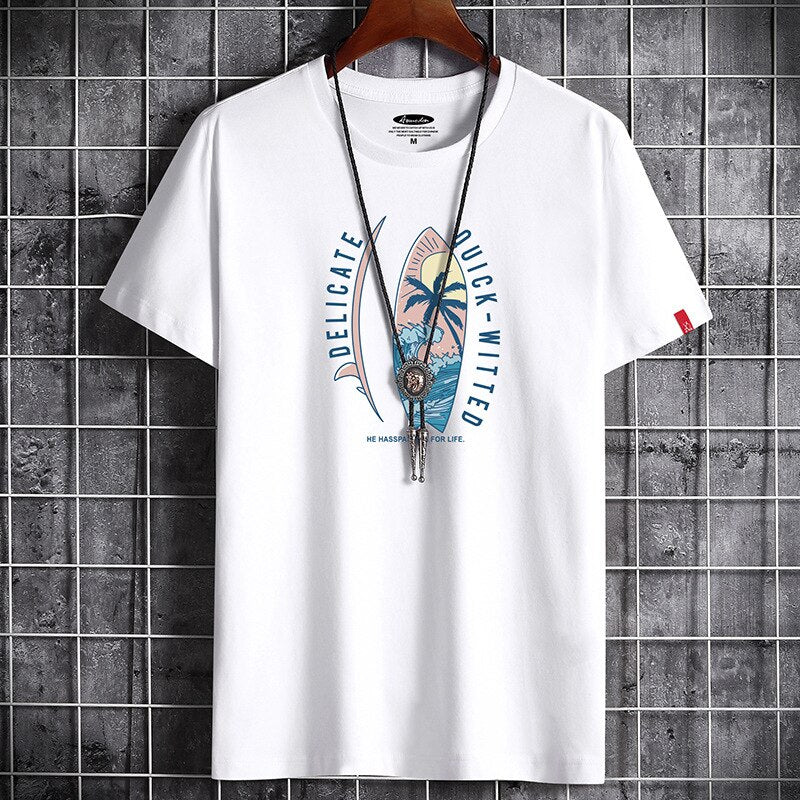 Summer for Men Clothing Anime New T Shirt Goth Vintage