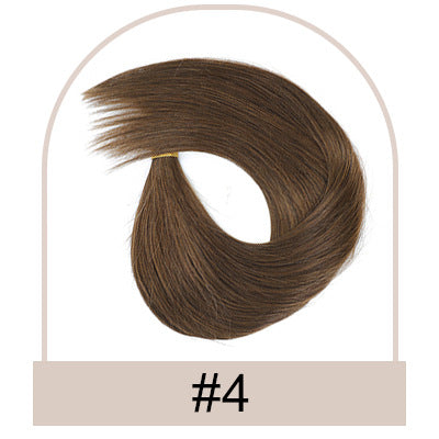 Human-hair Extension Wire Rods Seamless And Easy-to-remove One-piece Tape-in...
