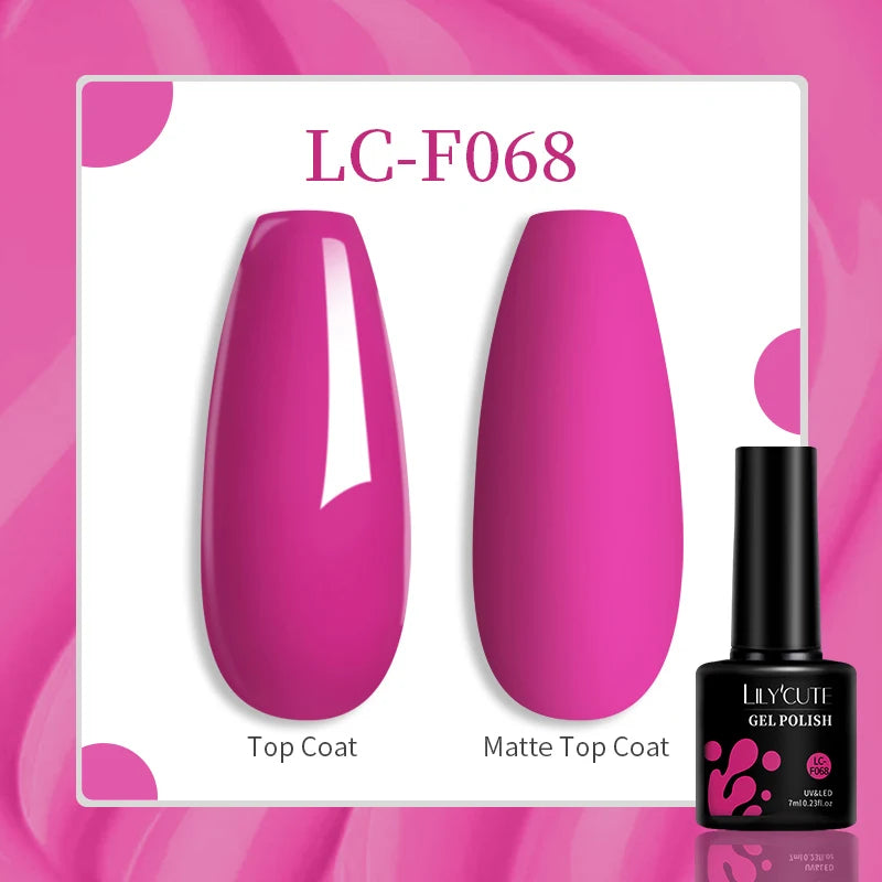 7ml UV/LED gel nail polish bottle