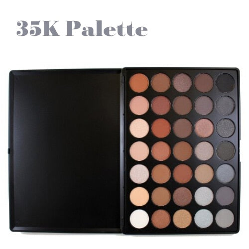 35-color eyeshadow palette open