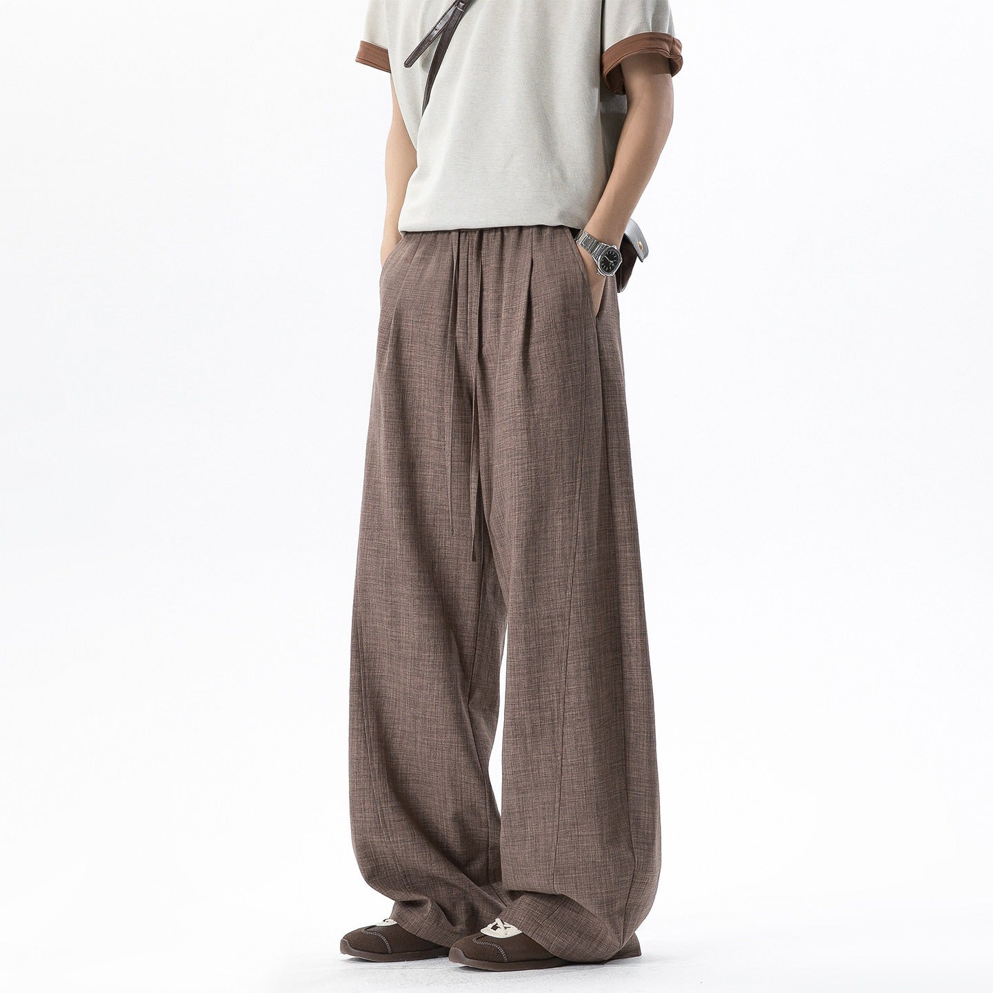 Pantalons amples pour hommes et femmes.