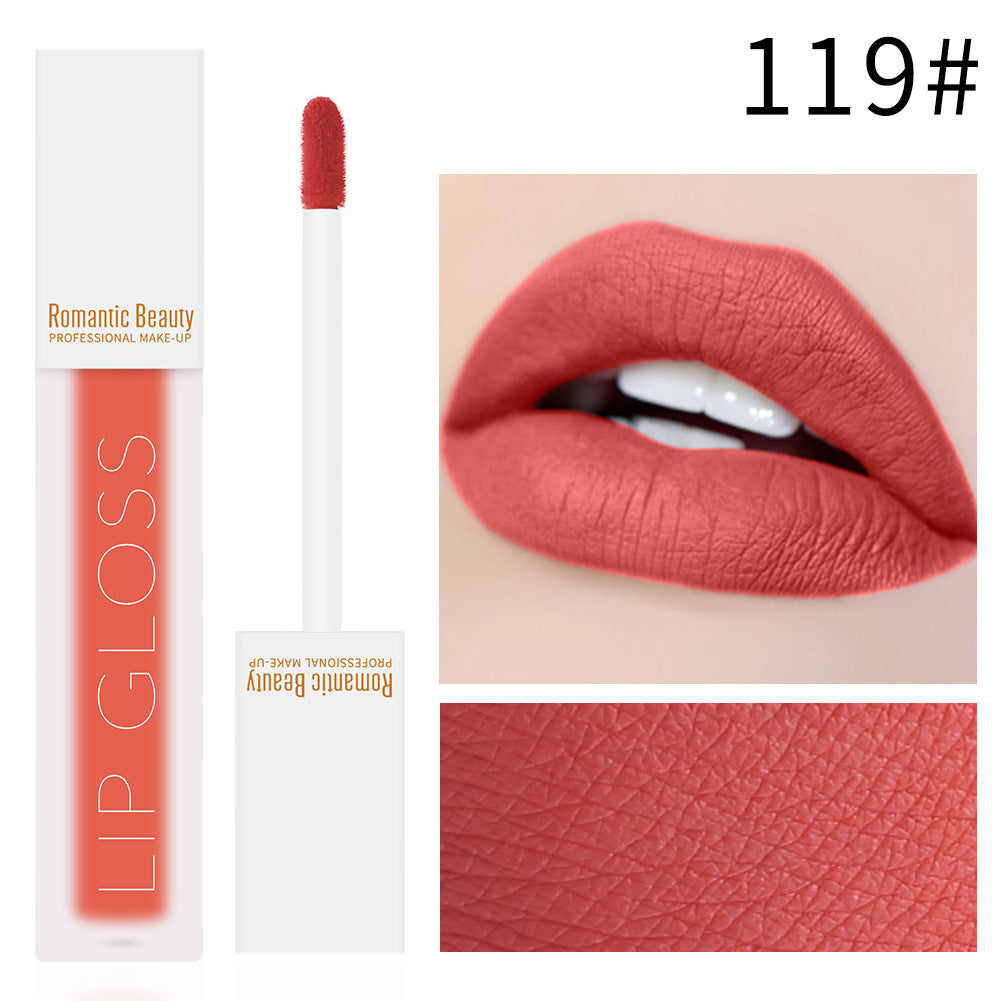 Matte liquid lip glaze