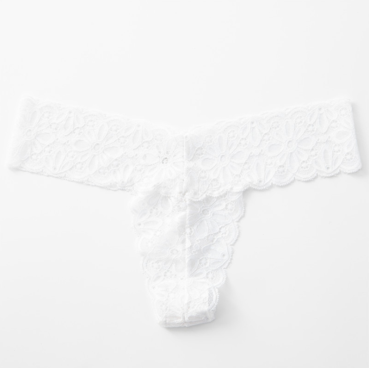 women's lace thong T-back underwear