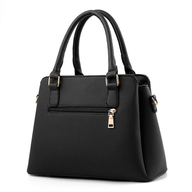 tassel pu top-handle shoulder bag