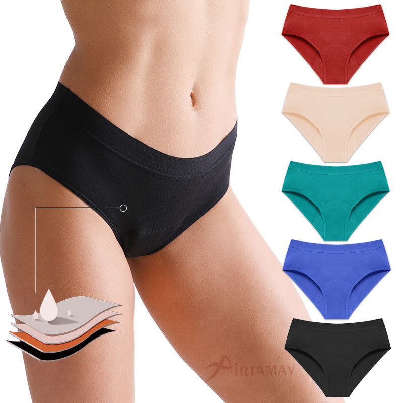 four-layer absorbent period panties