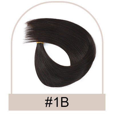 Human-hair Extension Wire Rods Seamless And Easy-to-remove One-piece Tape-in...