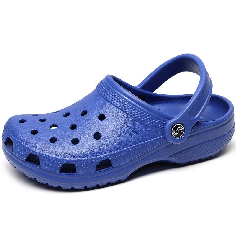 Summer Star New Dieter Hole Shoes Men's Beach Sandals Women's Flat Garden Jelly