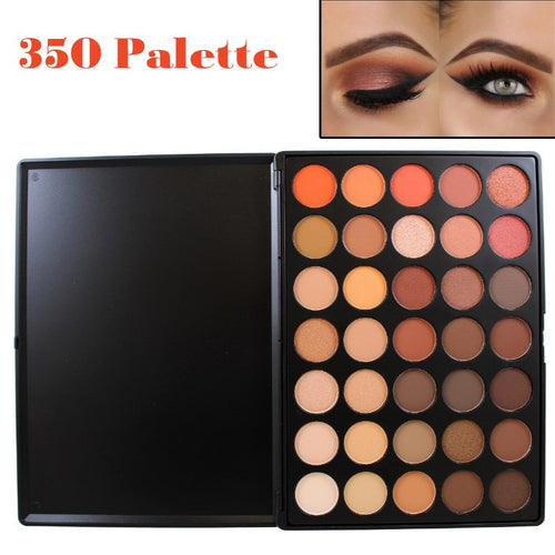 35-color eyeshadow palette open
