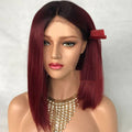 Water Wave Peruvian Human Hair Glueless Lace Front Wigs...