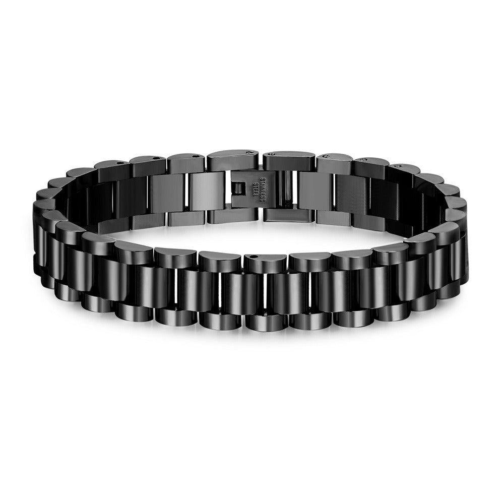 Bracelets, stainless steel minimalist punk style couple accessories