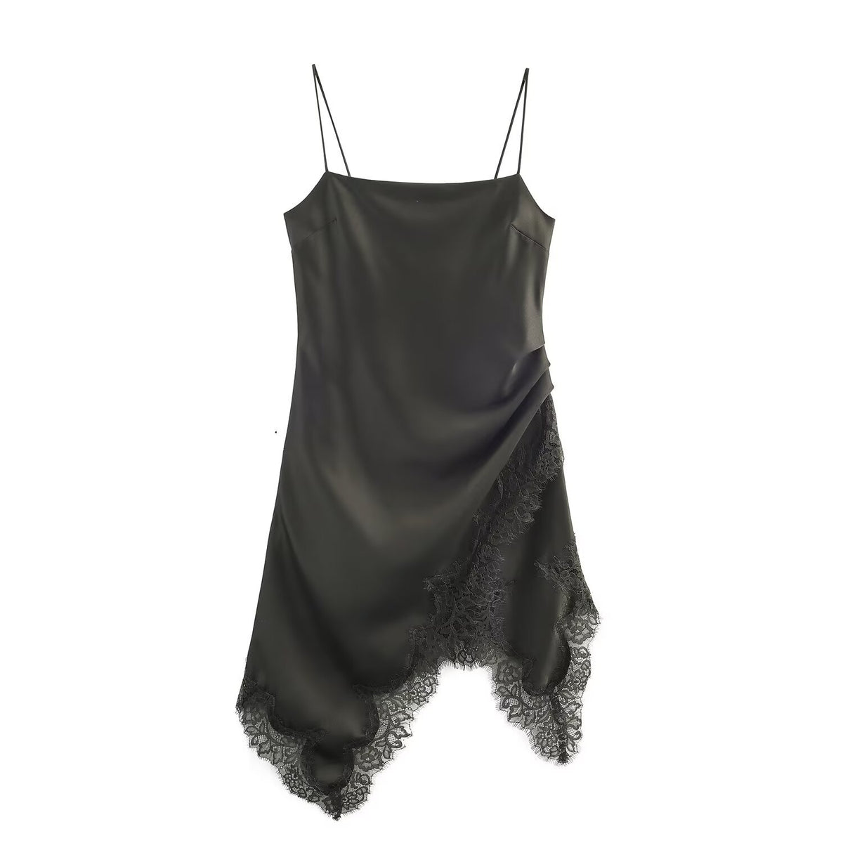 Top Camisola de Renda Irregular