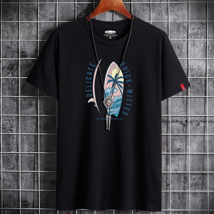 T-Shirt Masculino Estilo Anime