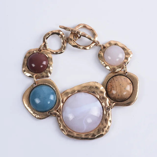 Vintage-style alloy bracelet