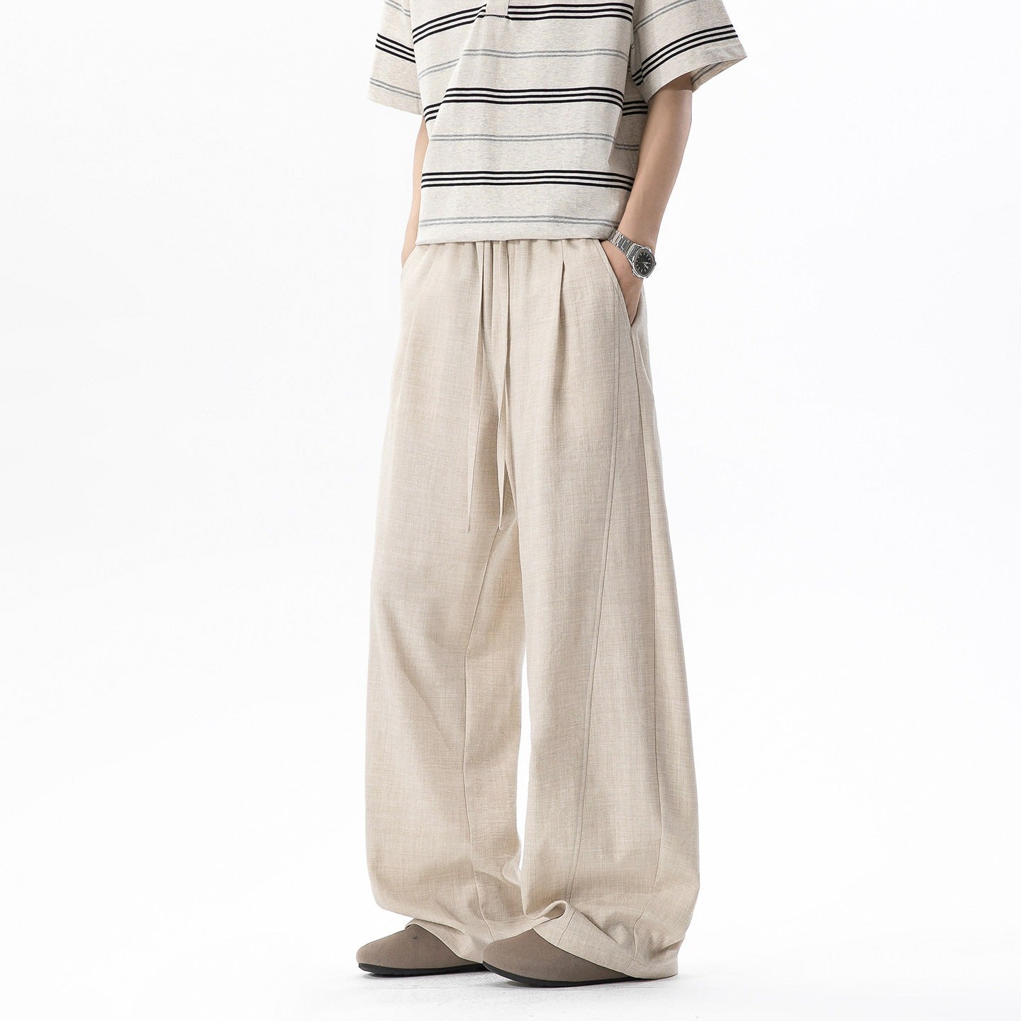 Pantalons amples pour hommes et femmes.